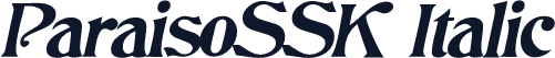 ParaisoSSK Italic
