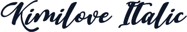 Kimilove Italic