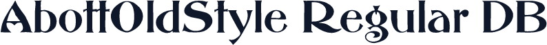 AbottOldStyle Regular DB
