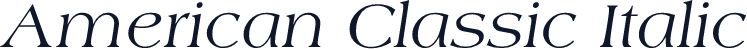 American Classic Italic