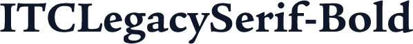 ITCLegacySerif-Bold