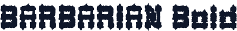 BARBARIAN Bold