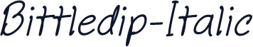 Bittledip-Italic