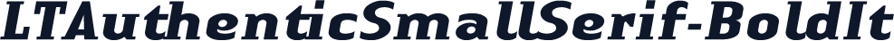 LTAuthenticSmallSerif-BoldIt