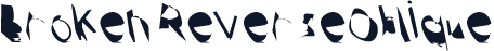 Broken ReverseOblique