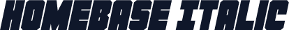 Homebase Italic