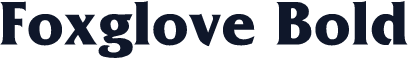 Foxglove Bold