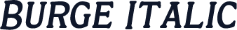 Burge Italic