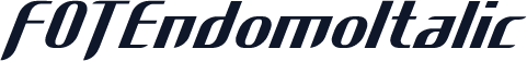 FOTEndomoItalic