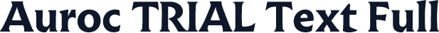 Auroc TRIAL Text Full