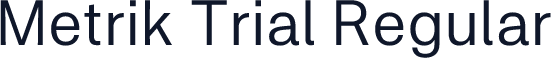 Metrik Trial Regular