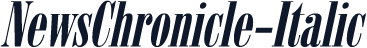 NewsChronicle-Italic