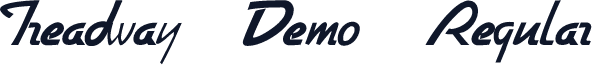 Treadway Demo Regular