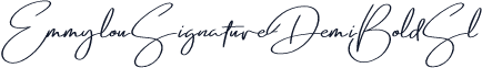 EmmylouSignature-DemiBoldSl