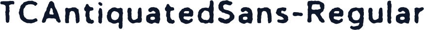 TCAntiquatedSans-Regular