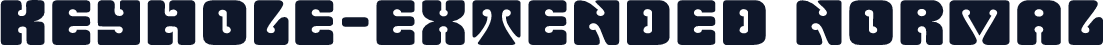 Keyhole-Extended Normal