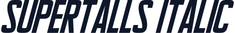Supertalls Italic