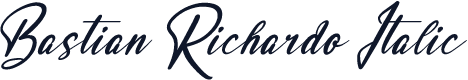 Bastian Richardo Italic