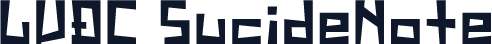 LVDC SucideNote