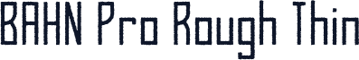 BAHN Pro Rough Thin