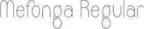 Mefonga Regular