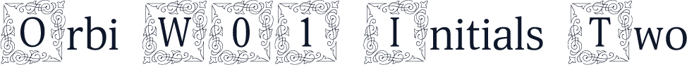Orbi W01 Initials Two
