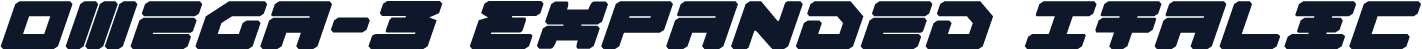 Omega-3 Expanded Italic
