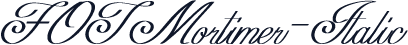 FOTMortimer-Italic