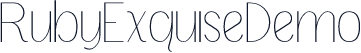 RubyExquiseDemo