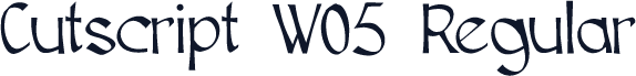Cutscript W05 Regular