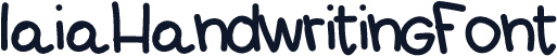 IaiaHandwritingFont