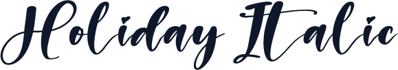 Holiday Italic