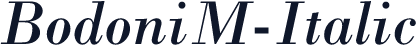 BodoniM-Italic