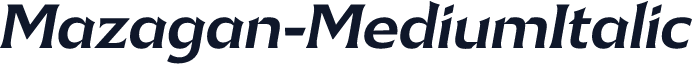 Mazagan-MediumItalic