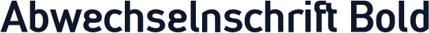 Abwechselnschrift Bold