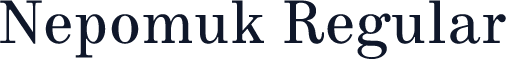 Nepomuk Regular