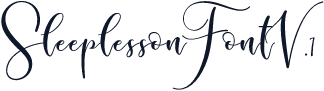 SleeplessonFontV.1