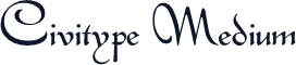 Civitype Medium