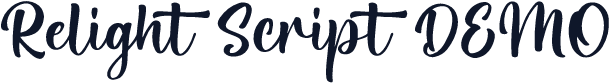 Relight Script DEMO