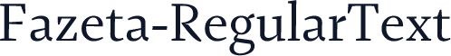 ☞Fazeta-RegularText