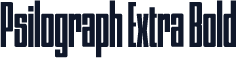 Psilograph Extra Bold
