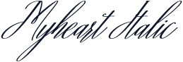 Myheart Italic