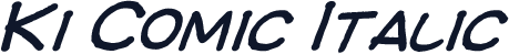Ki Comic Italic