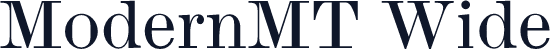 ModernMT Wide