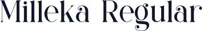 Milleka Regular