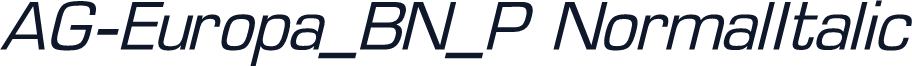 AG-Europa_BN_P NormalItalic