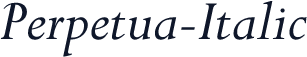 Perpetua-Italic