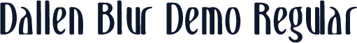 Dallen Blur Demo Regular