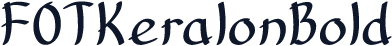 FOTKeralonBold