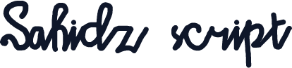 Sahidz script
